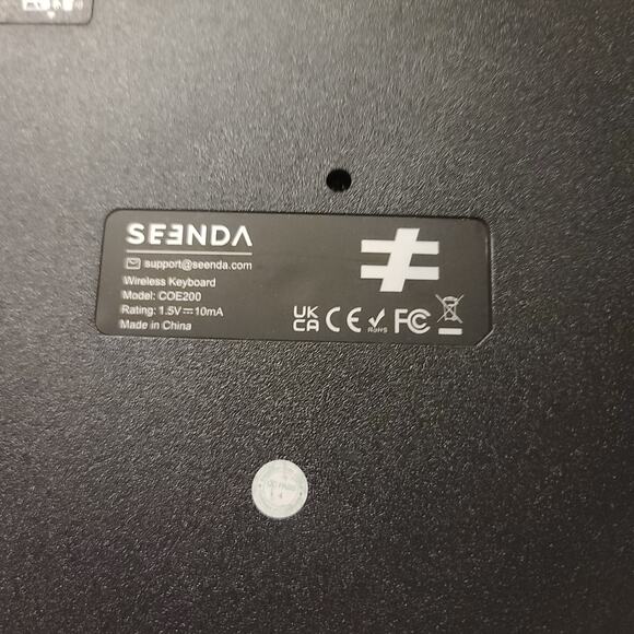 Seenda Bluetooth Keyboard Mouse Set, Wireless USB/BT Multi-Device, Ergonomic,... - Picture 6 of 8